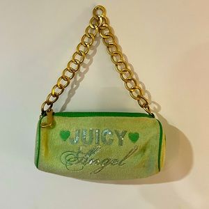 Vintage Juicy Couture lime green barrel bag 💚